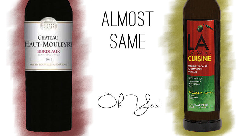 Wine & Olive Oil: Similar, really?
