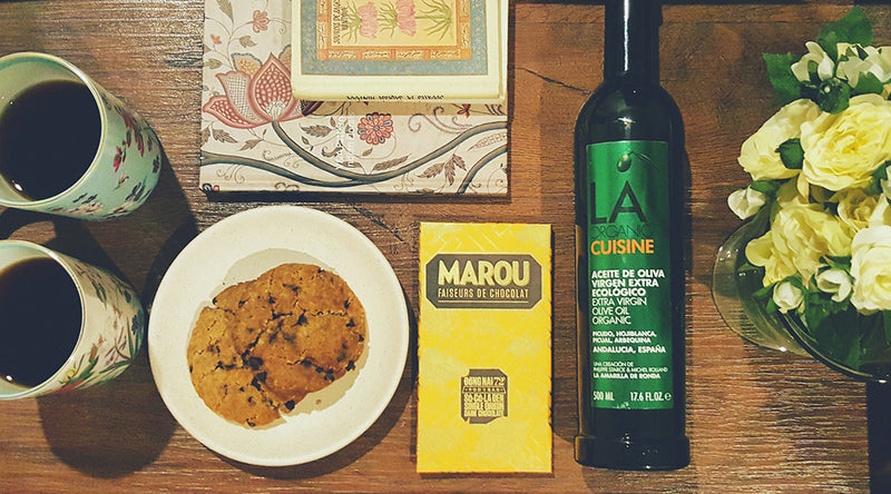 Chocolate Chip Cookies made with LA Organic Olive Oil