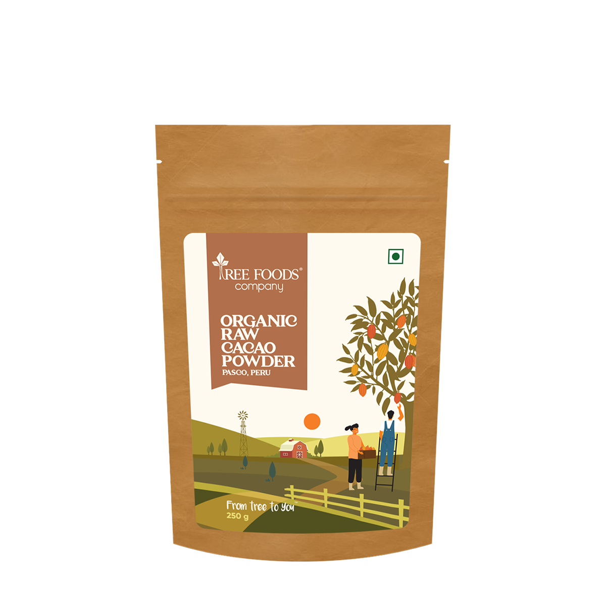 Tree Foods Company | Organic Peruvian Raw Cacao Powder