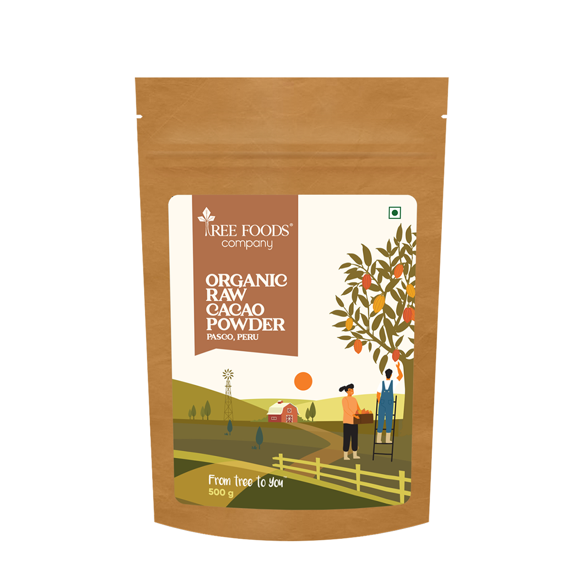 Tree Foods Company | Organic Peruvian Raw Cacao Powder